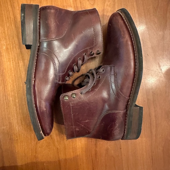 Thursday Boot Company Men’s Brown Leather Lace Up Boots (Size 9.5) - Picture 4 of 14